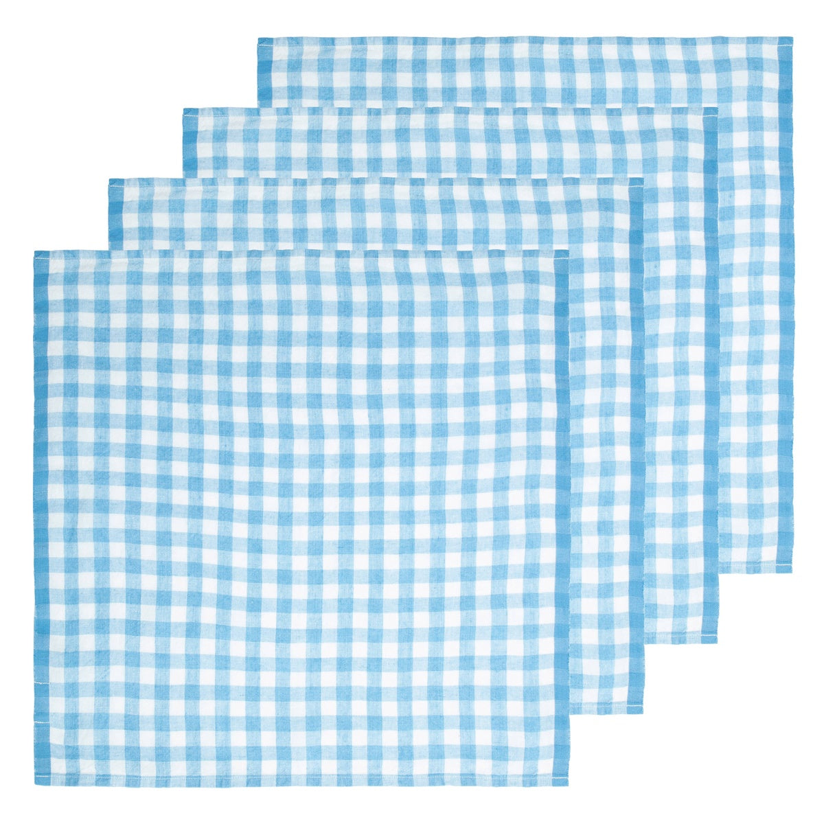  Caravan Picnic Napkin 20x20 - Set of 4 - Blueberry - Bonton