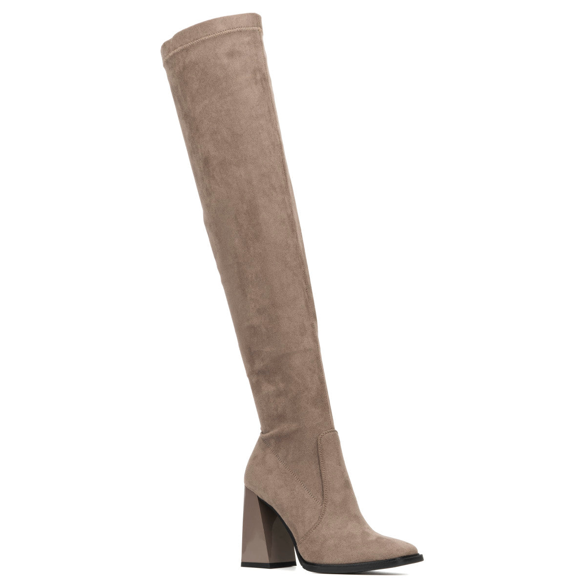  Torgeis Women's Sasha Tall Boot - Taupe - Bonton