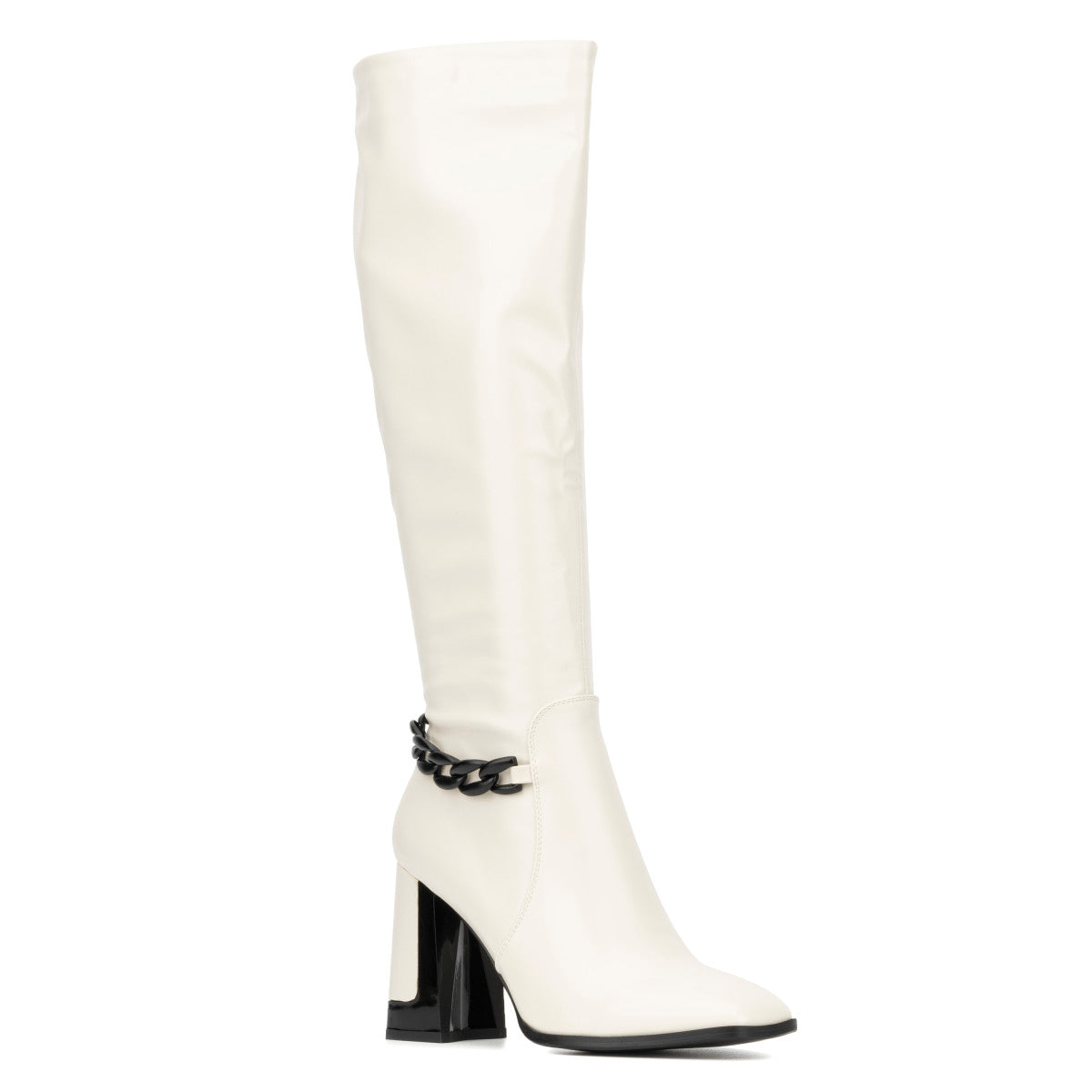  Torgeis Women's Lauren Tall Boot - Off White - Bonton