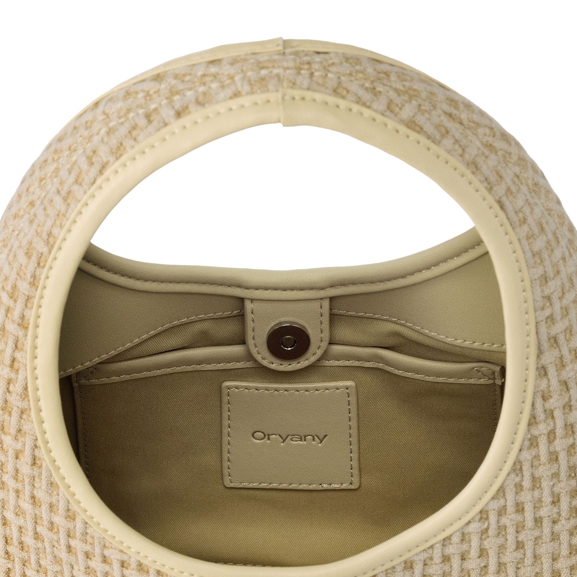  Oryany Waffle Canvas Women's Tote Bag - Cantaloupe - Bonton