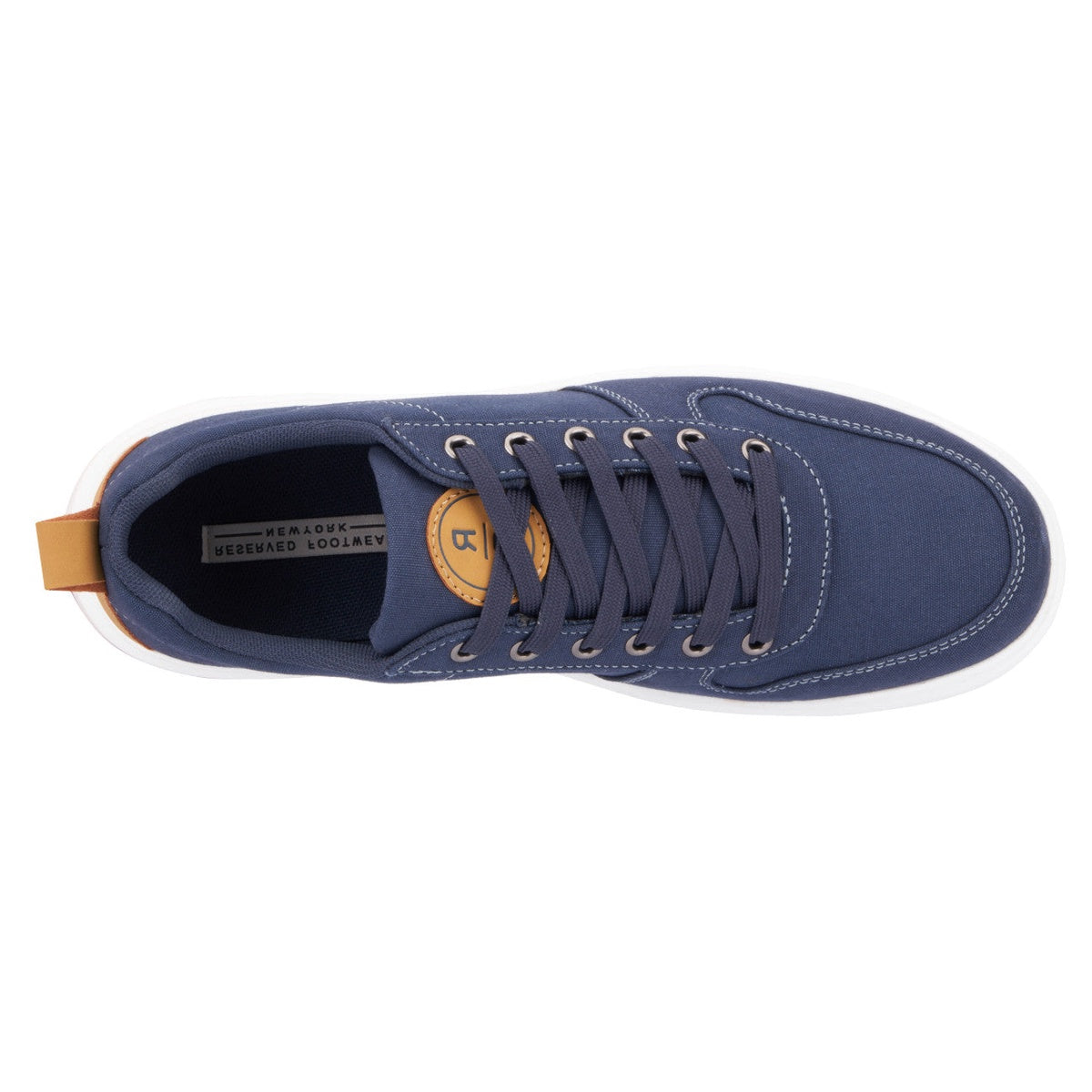  Reserved Footwear New York Reserved Footwear New York Men's Niko Low Top Sneakers - NAVY - Bonton