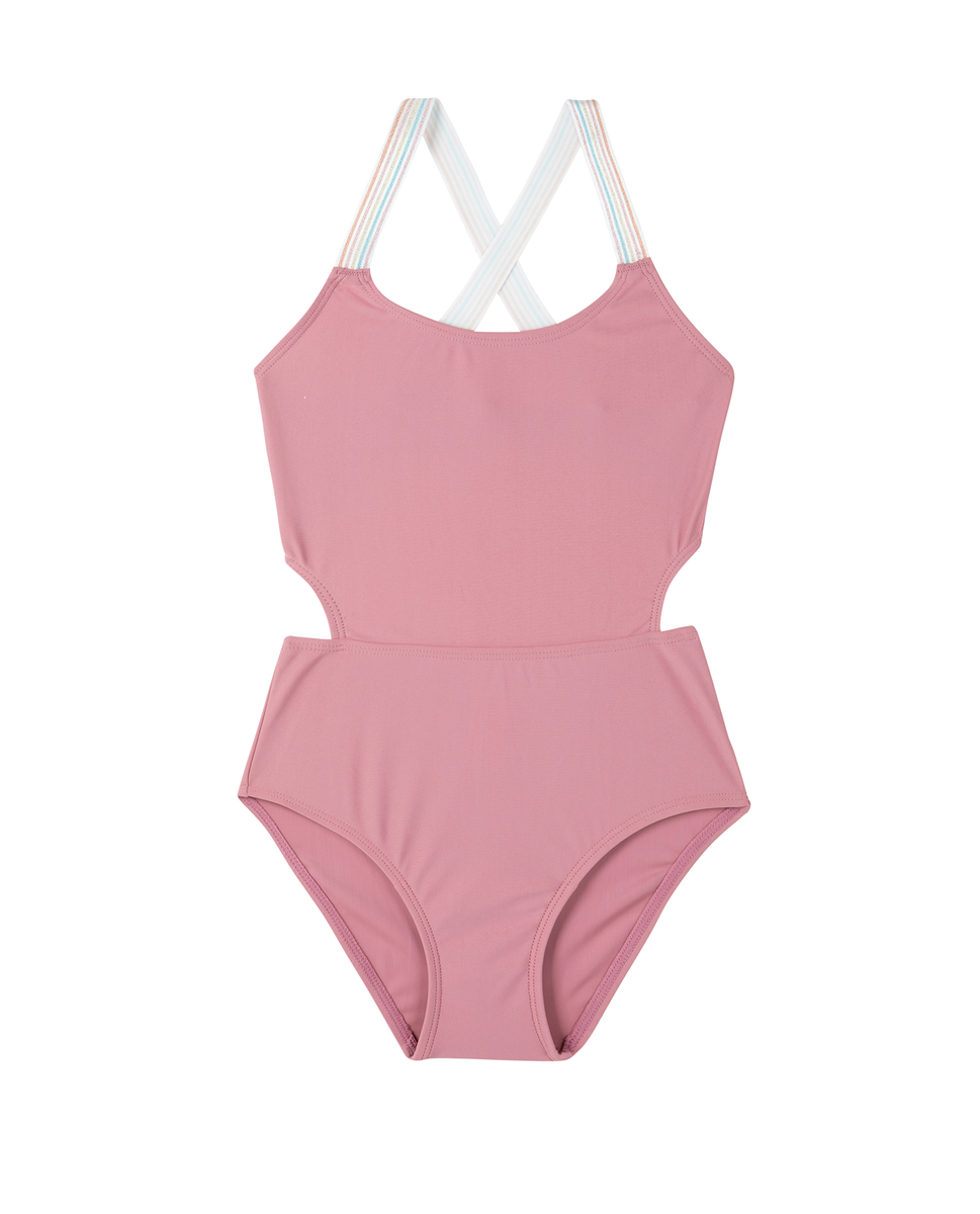  Gottex Kids Rainbow Star Cut Out Cross Strap One Piece - 7 - Bonton