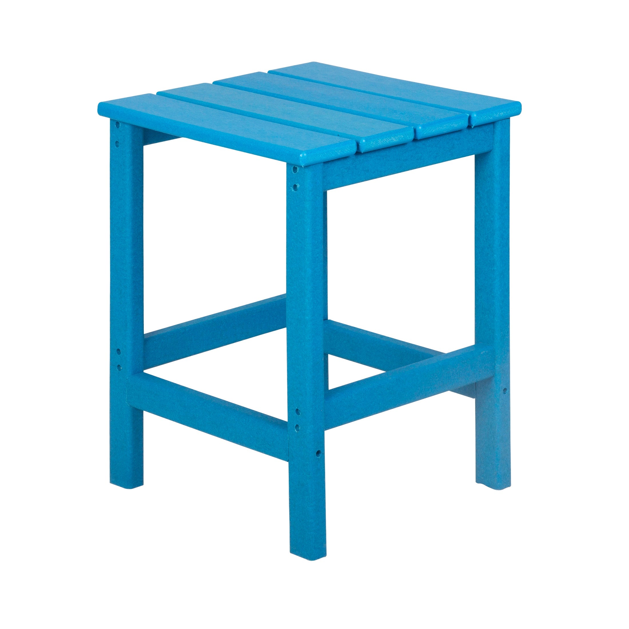  Westin Furniture Outdoor Patio Adirondack Side Table - Pacific Blue - Bonton