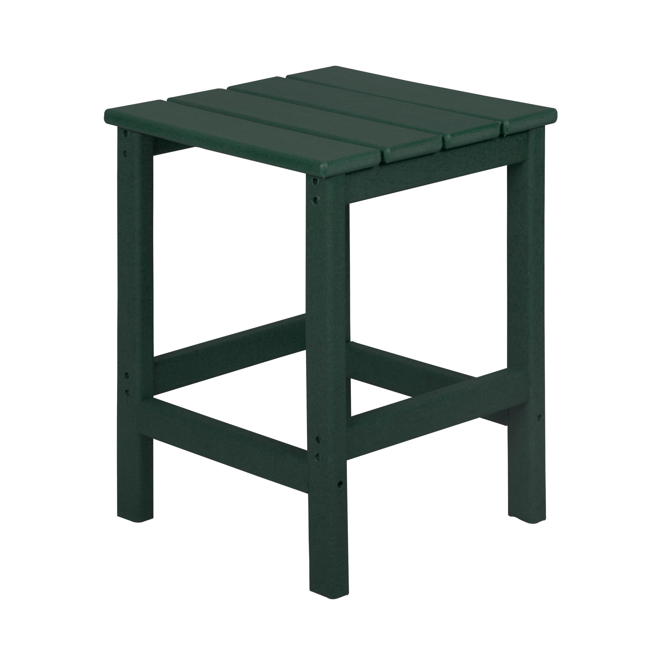  Westin Furniture Outdoor Patio Adirondack Side Table - Dark Green - Bonton