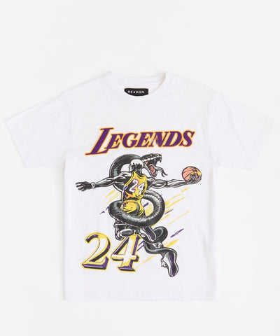 Legends 24 Short Sleeve Tee - White