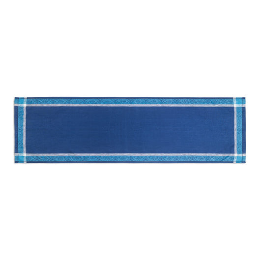 Astra 20” X 68” Linen Table Runner – Shades of Blue