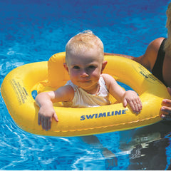 22" Inflatable Yellow Buoy Baby Swimming Pool Float