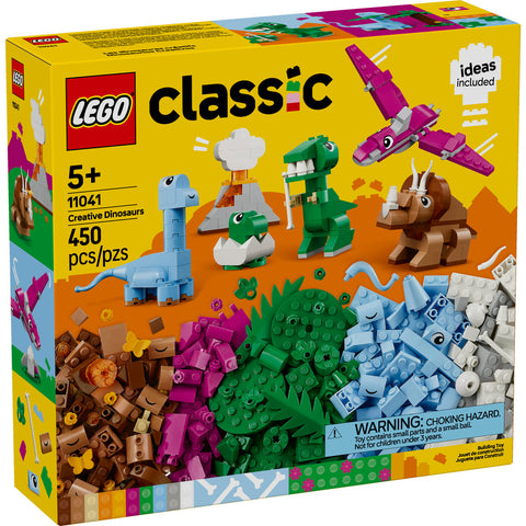 LEGO® Classic Creative Dinosaurs, Imaginative Toy Models 11041
