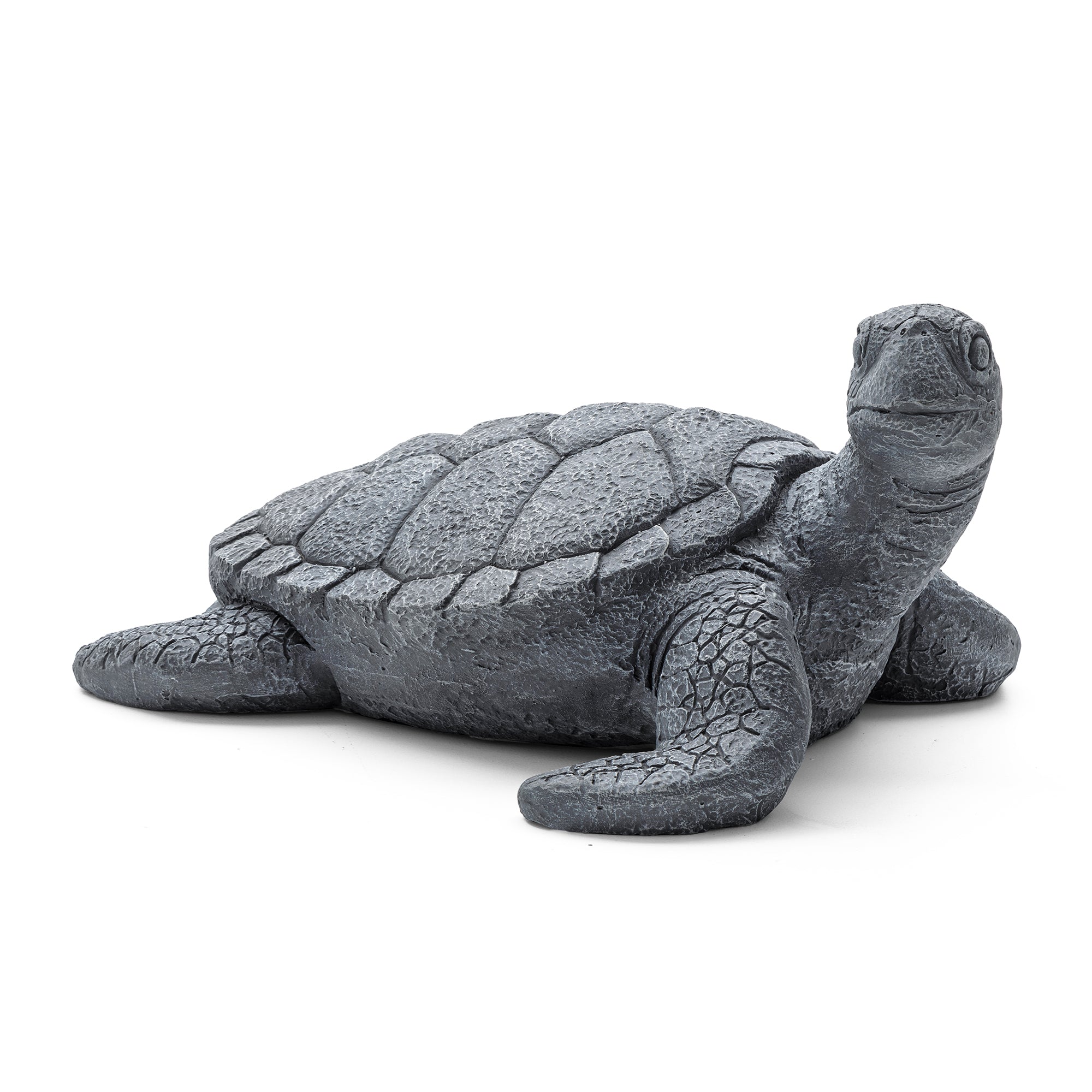  Glitzhome Tortoise Garden Statue - Gray - Bonton