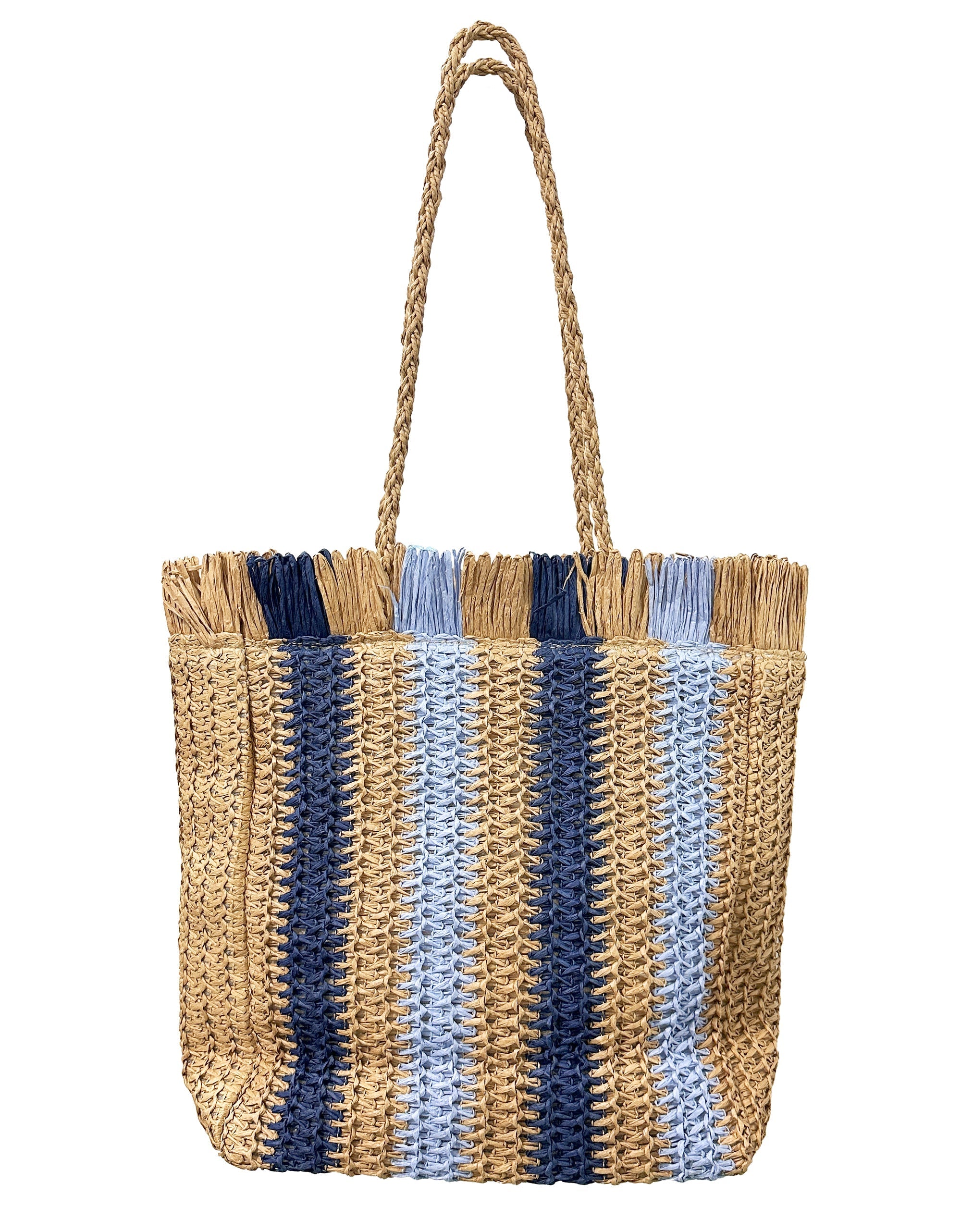  La Regale Handmade Straw Tote 1 - Multi - Bonton