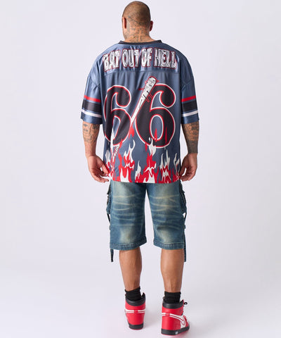 Football Jersey 66 - Grey