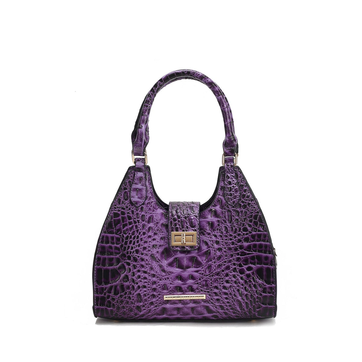  MKF Collection Ava Crocodile Tote Bag - Croco Cognac - Bonton