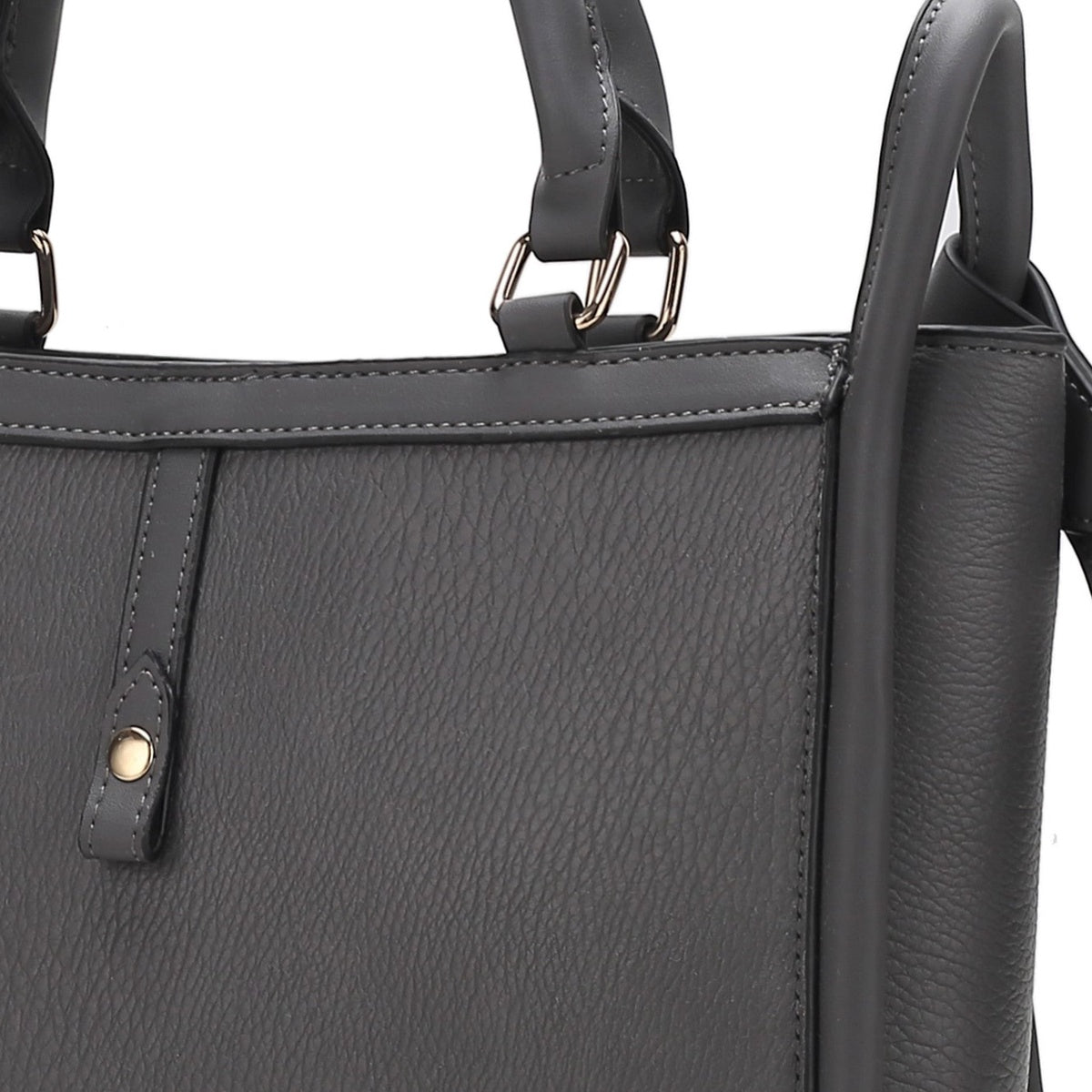  MKF Collection Melody Vegan Leather Tote - Black - Bonton