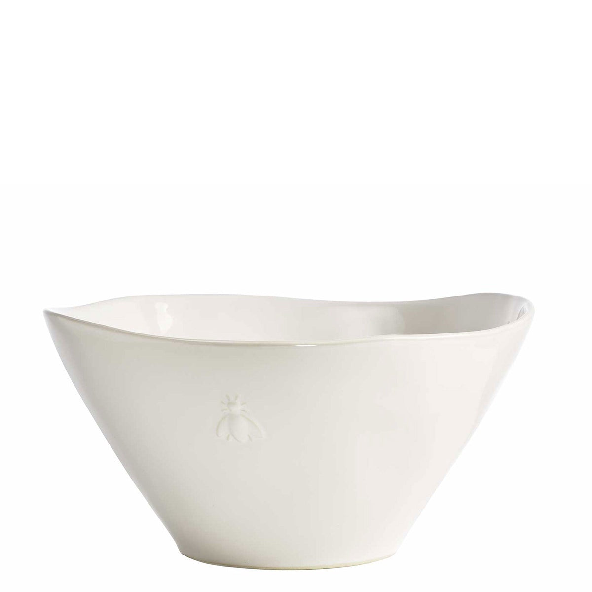  La Rochere Bee Ceramic Serving Bowl - Ecru - Bonton