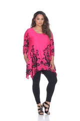 Plus Size Yanette Tunic Top