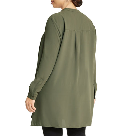 Plus Size Nehru Tunic