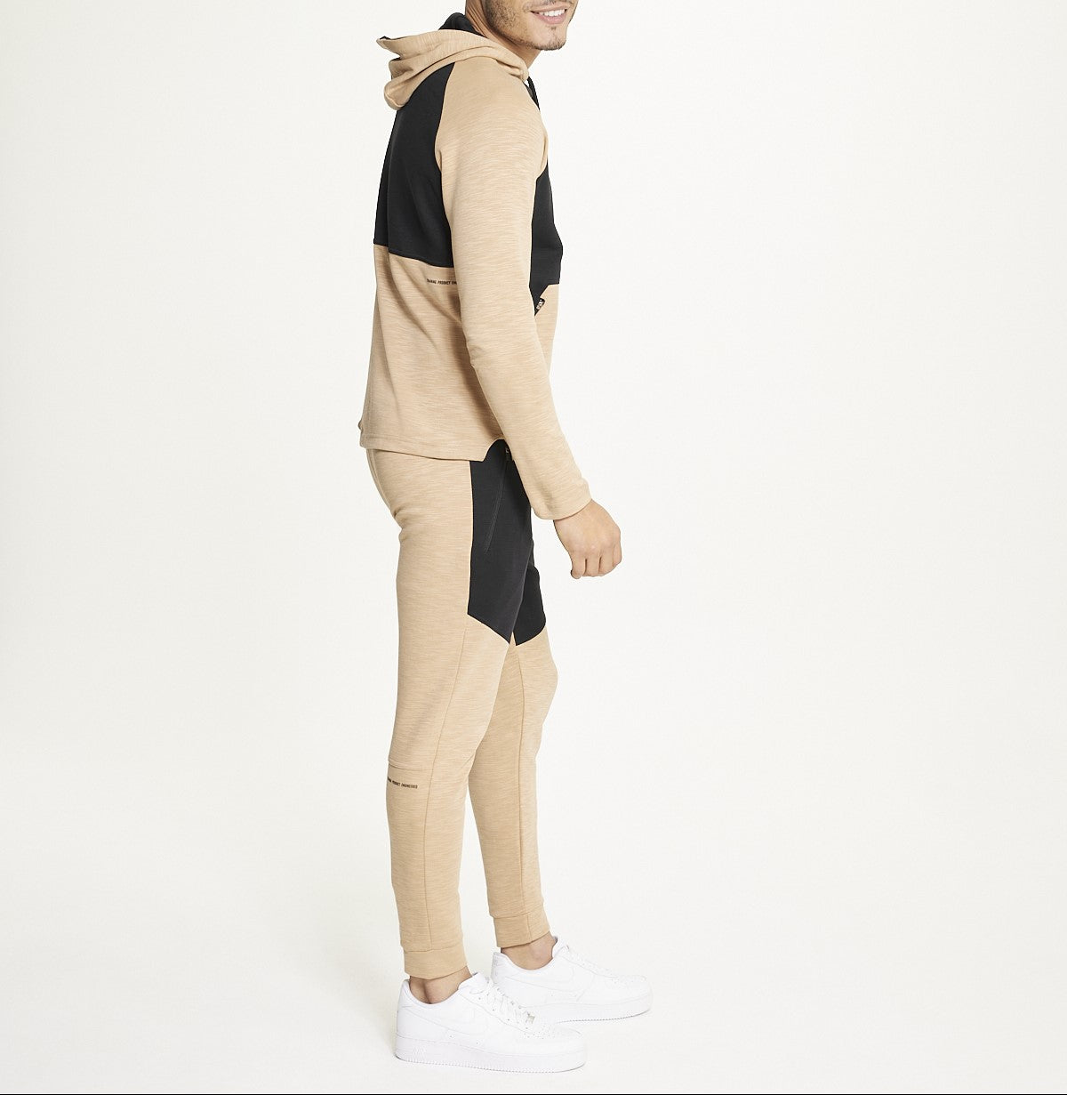  Men's Kangroo Tracksuit - Sahra Beige - Bonton