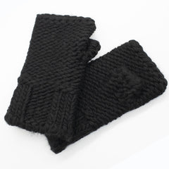 CHUNKY FINGERLESS GLOVES