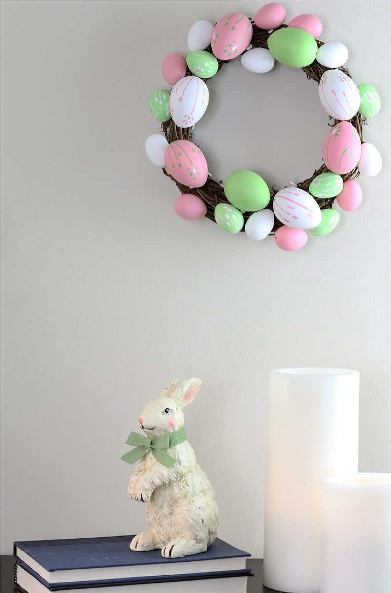  Northlight Easter Egg Grapevine Wreath - 10