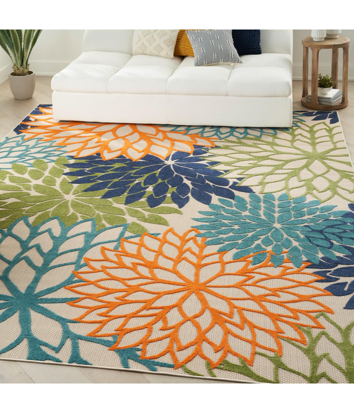  Nourison Aloha Tropical Rug Multicolor - Multicolor - Bonton