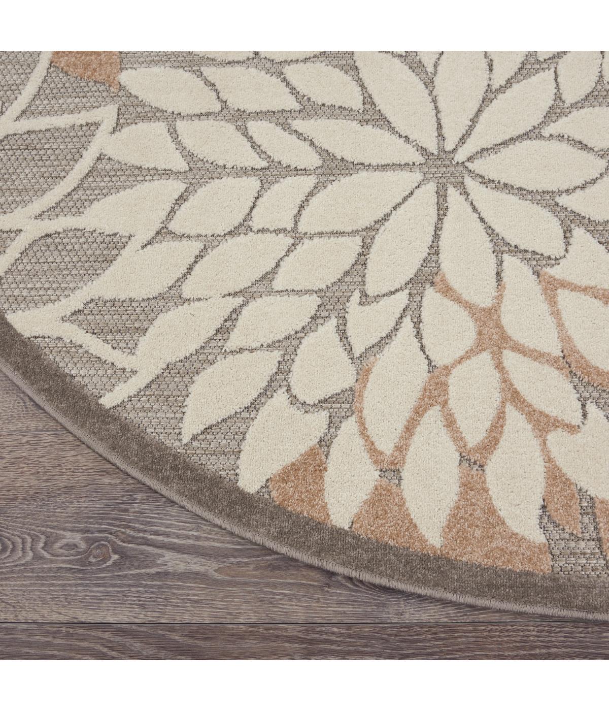  Nourison Aloha Tropical Rug Natural - Natural - Bonton