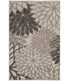  Nourison Aloha Tropical Rug Silver Grey - Silver Grey - Bonton