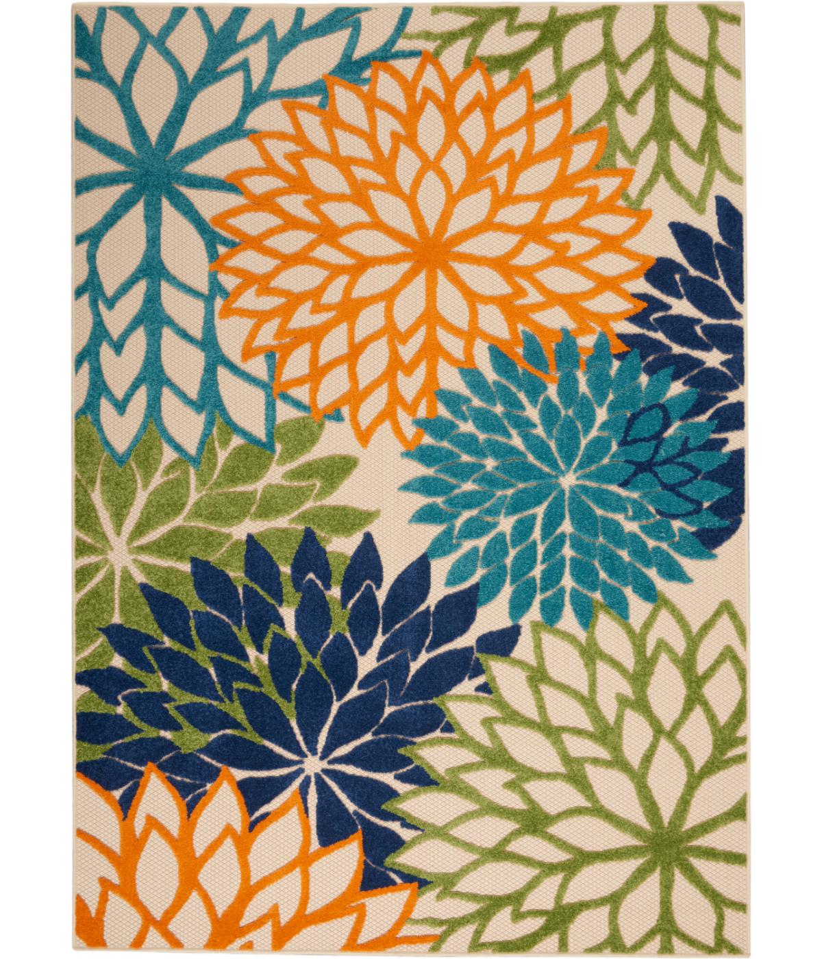  Nourison Aloha Tropical Rug Multicolor - Multicolor - Bonton