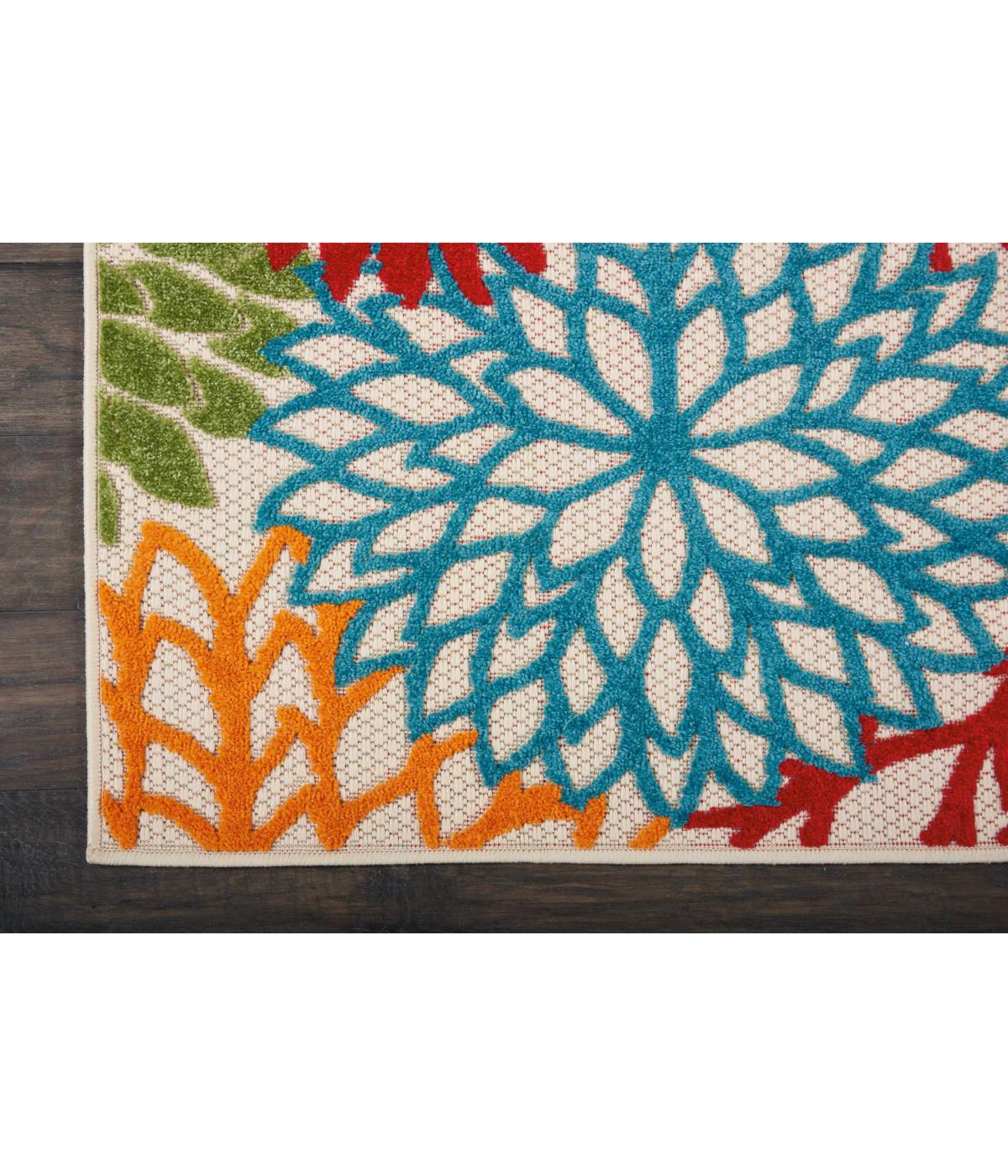  Nourison Aloha Tropical Rug Green - Green - Bonton