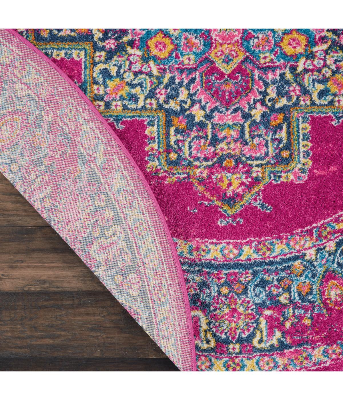  Nourison Passion Bohemian Indoor Rug Fuchsia - Fuchsia - Bonton