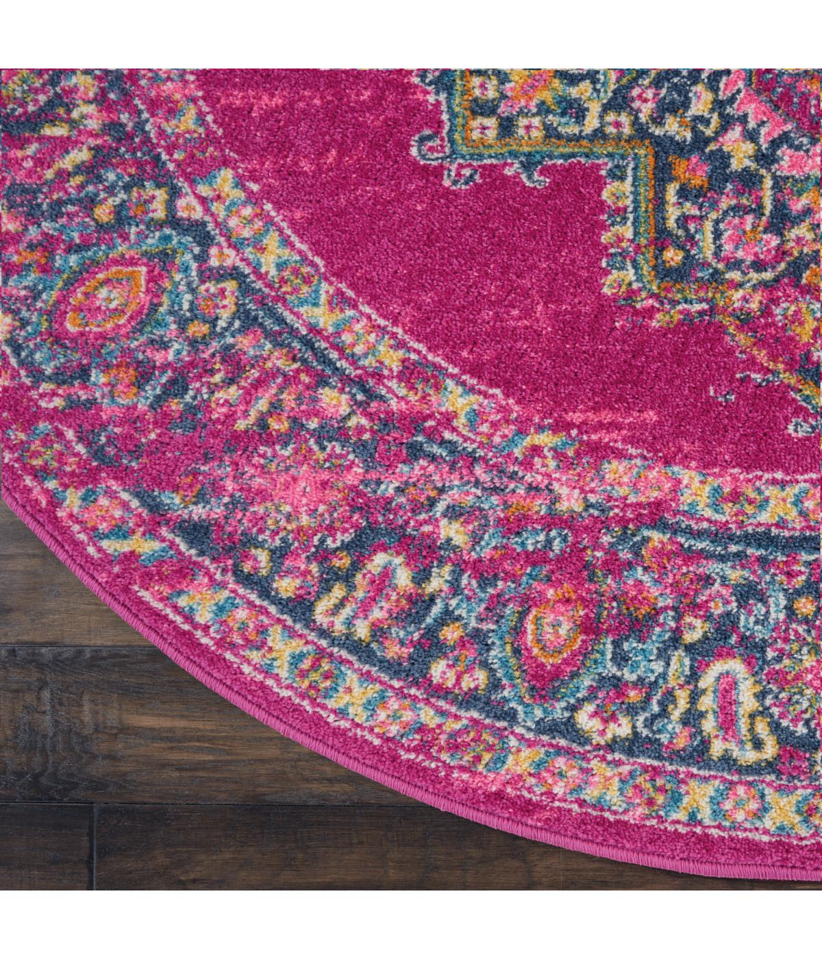  Nourison Passion Bohemian Indoor Rug Fuchsia - Fuchsia - Bonton