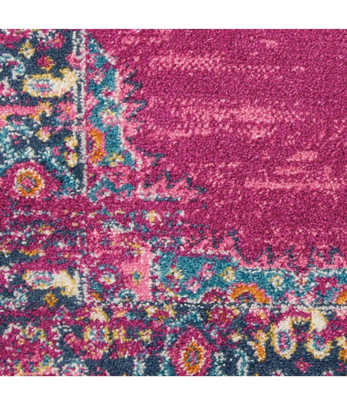  Nourison Passion Bohemian Indoor Rug Fuchsia - Fuchsia - Bonton