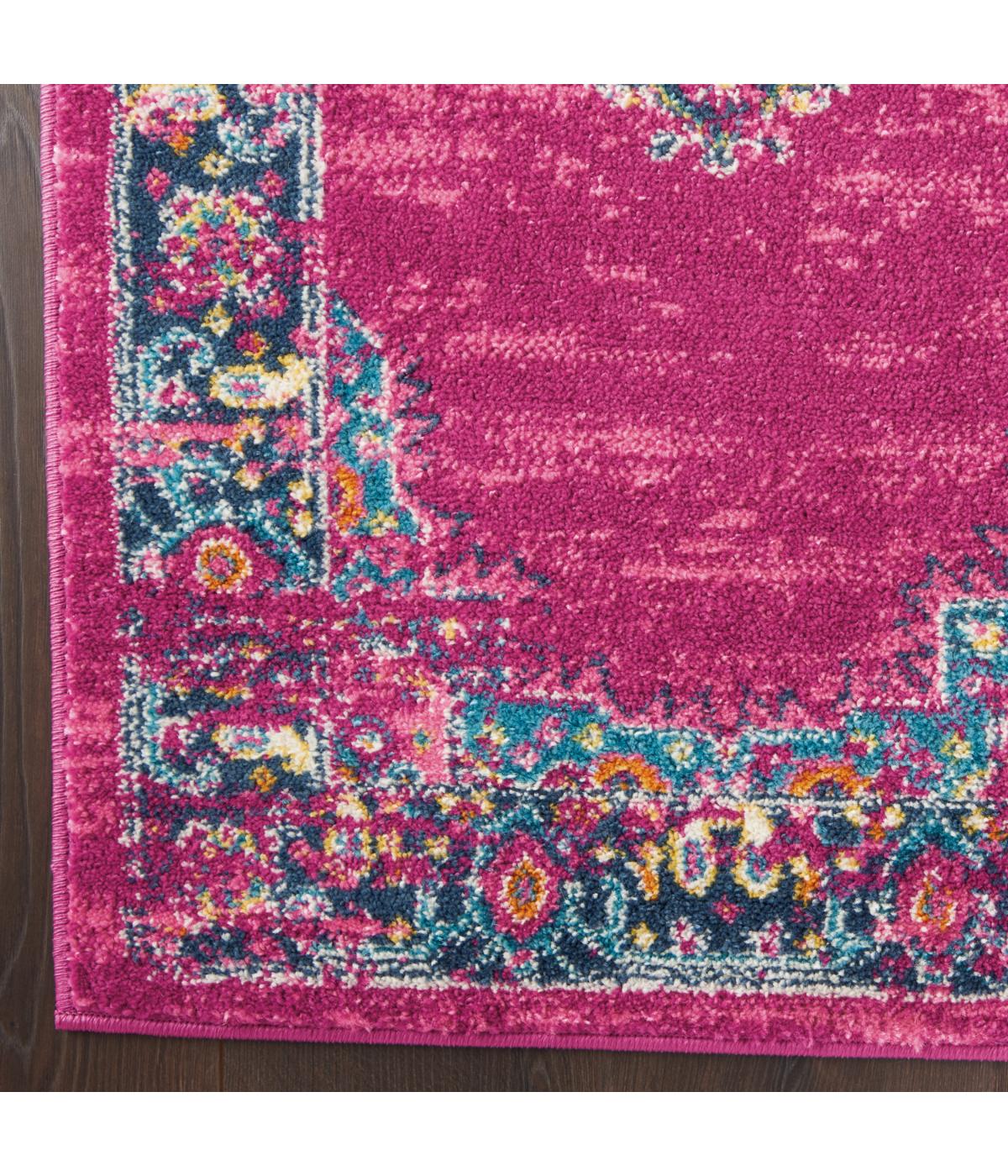  Nourison Passion Bohemian Indoor Rug Fuchsia - Fuchsia - Bonton