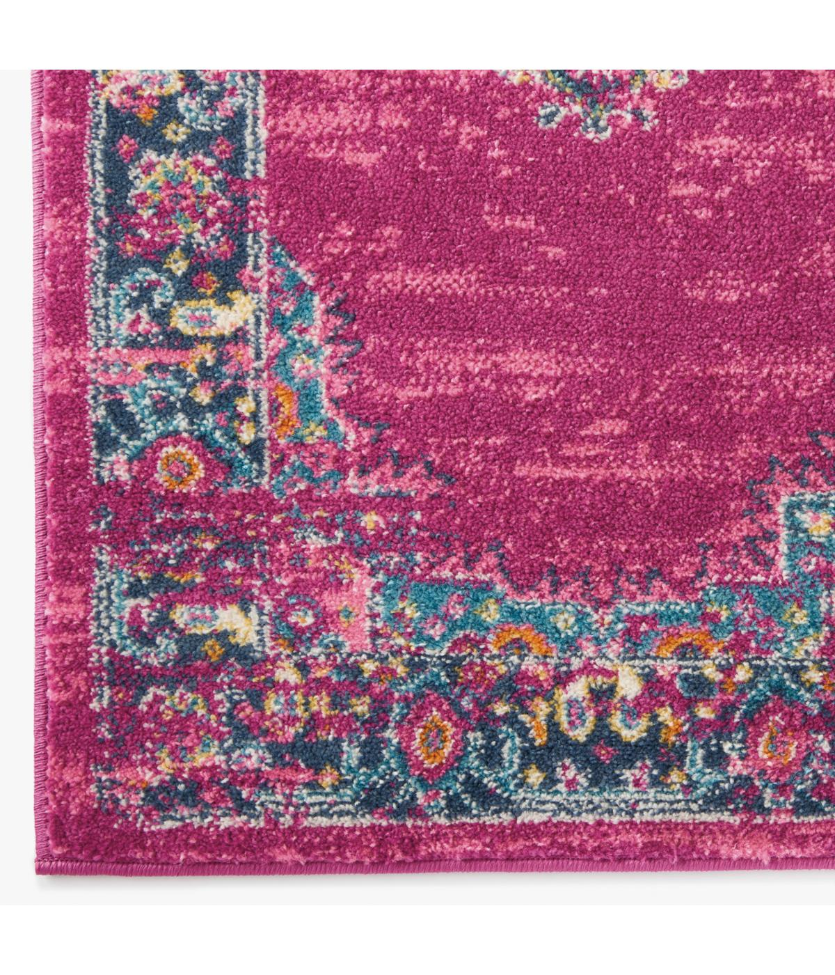  Nourison Passion Bohemian Indoor Rug Fuchsia - Fuchsia - Bonton