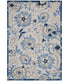  Nourison Aloha Farmhouse Rug Blue/Grey - Blue/Grey - Bonton