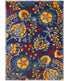  Nourison Aloha Outdoor Rug Navy Multicolor - Navy Multicolor - Bonton