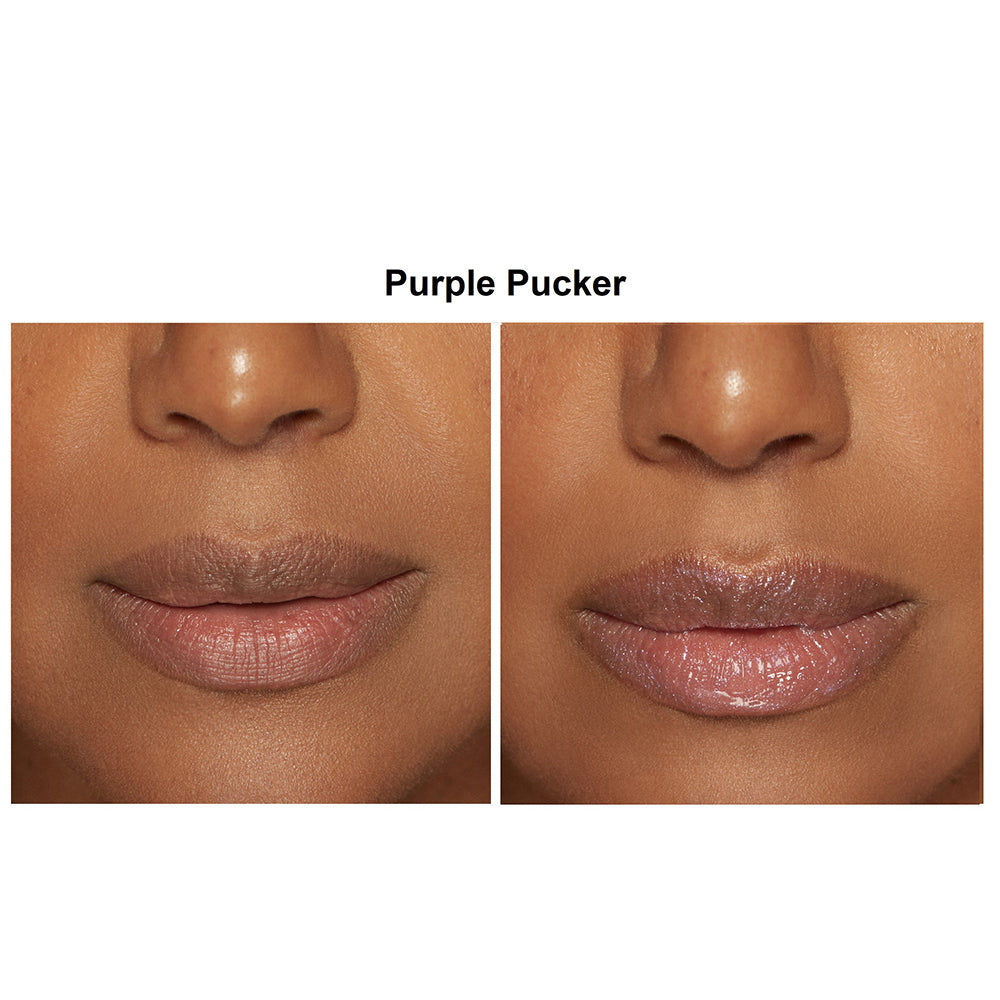  Larger Than Life Lip Plumping Gloss Purple Pucker 1 - All That Glitters - Bonton