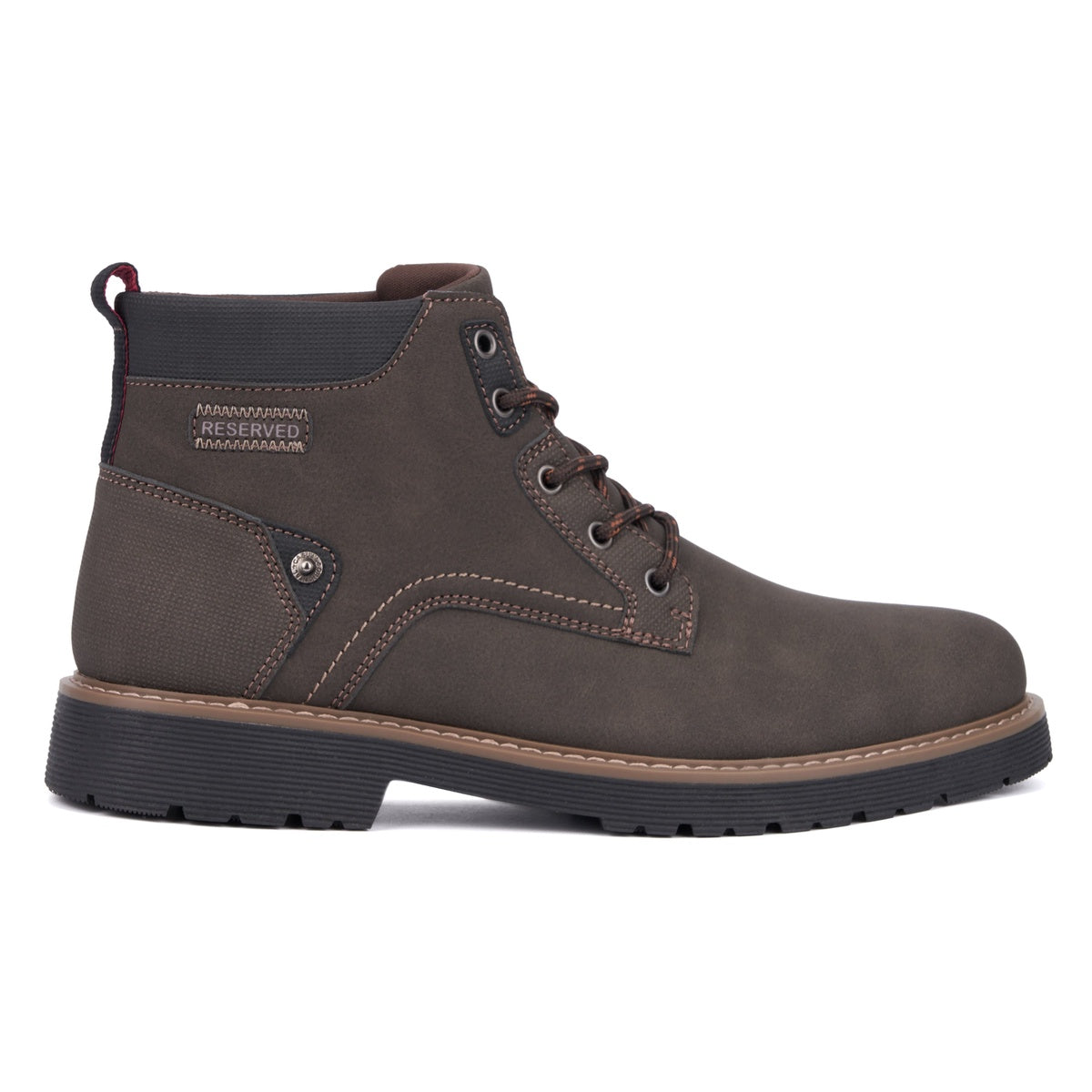  Reserved Footwear New York Reserved Footwear New York Men's Neal Ankle Boots - BROWN - Bonton