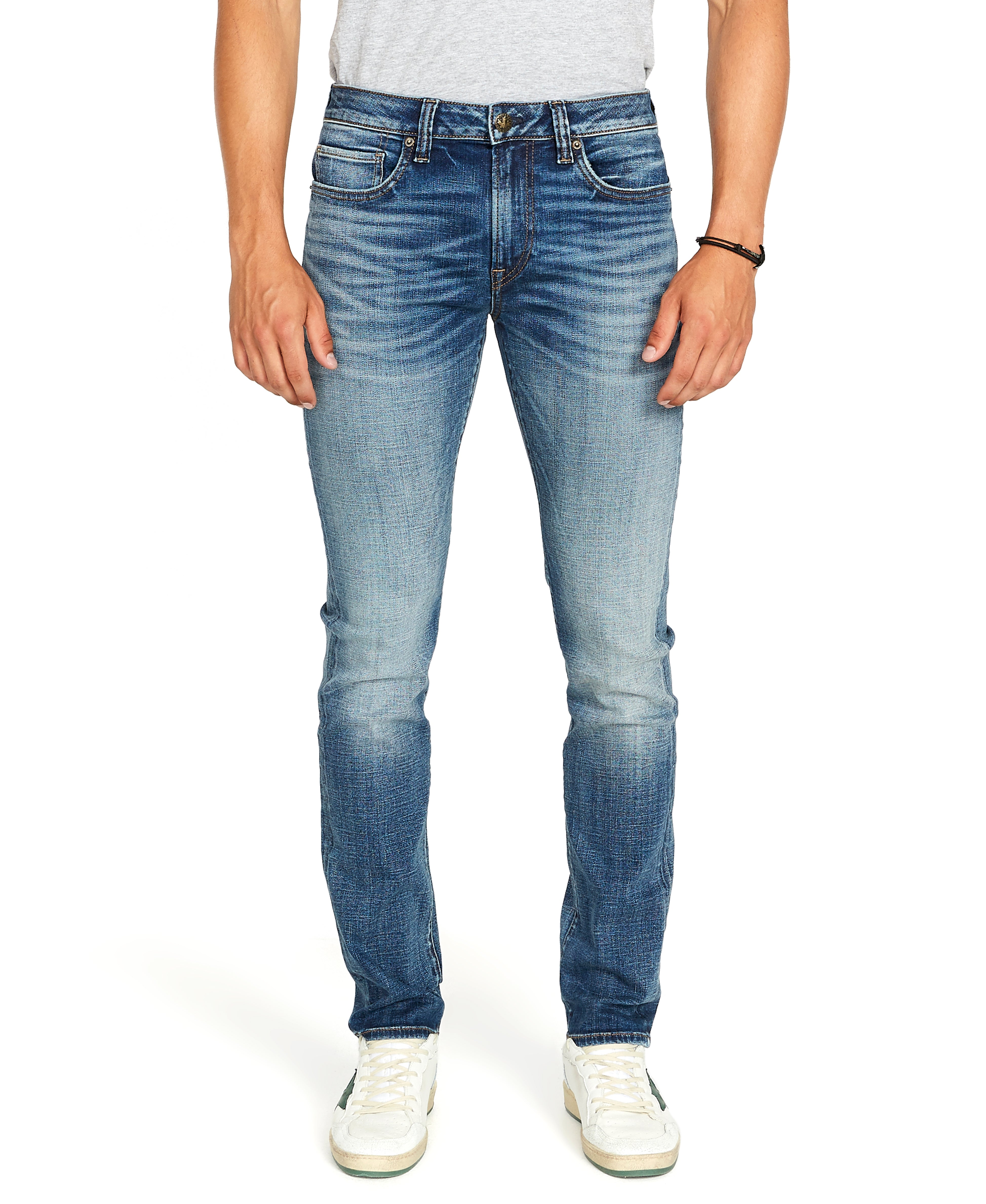  Buffalo David Bitton SLIM ASH 2 - Indigo - Bonton