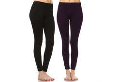 Pack of 2 Solid Leggings