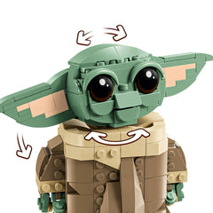 LEGO® Star Wars: The Mandalorian™ Grogu™ With Hover Pram, Buildable Figure 75403