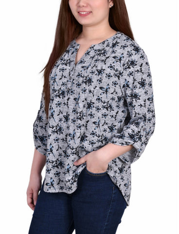 3/4 Roll Sleeve Top