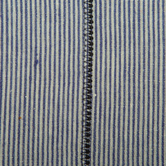 Linen Stitch Chambray Stripe Napkins 20x20 - Set of 4