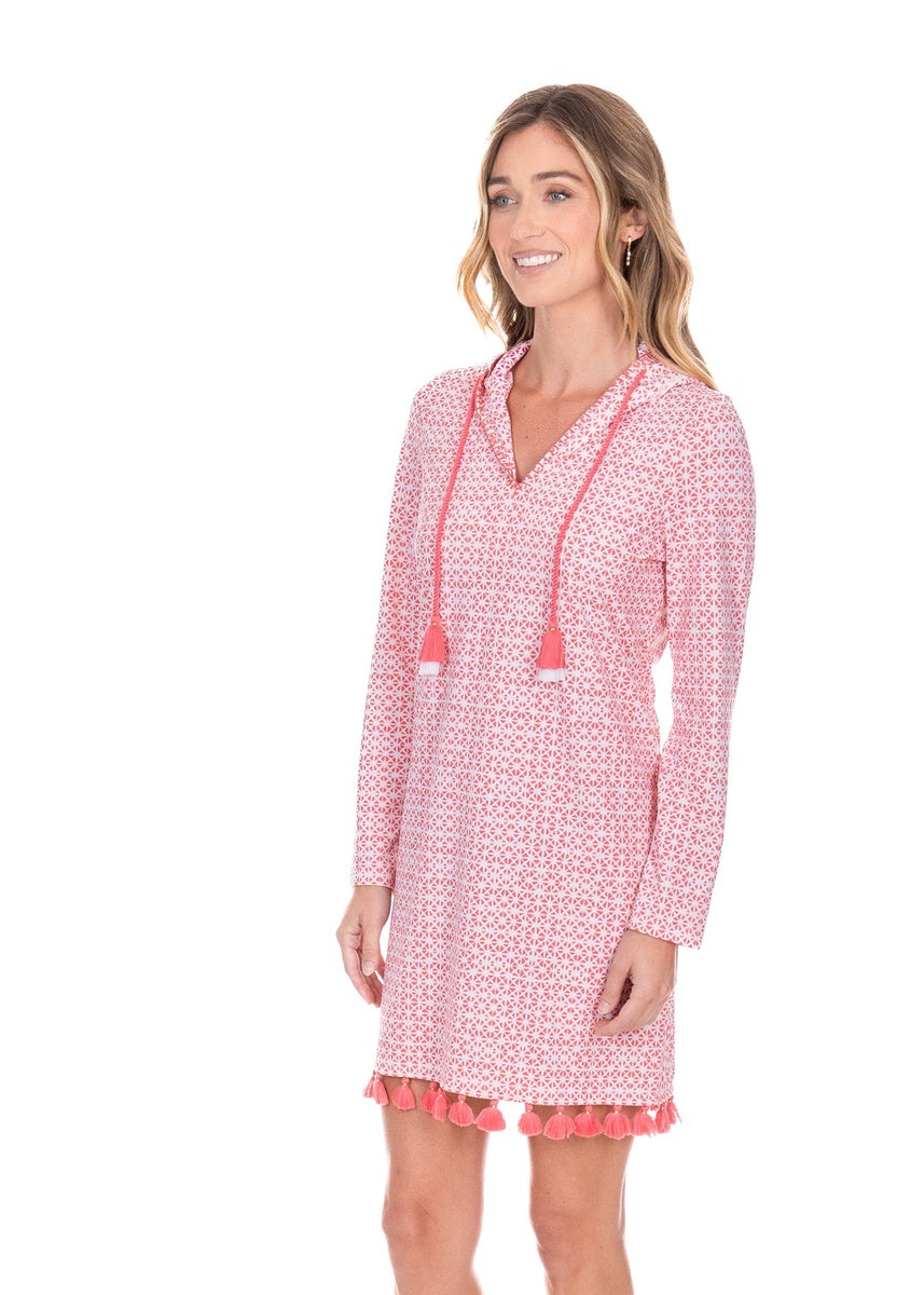  Cabana Life Algarve Hooded Cover Up - XS - Bonton