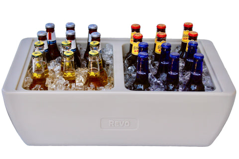 Dubler Party Cooler™ | Greige Mist by Revo Coolers