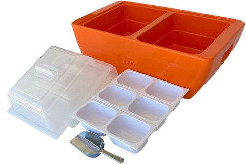 Dubler HEAT Flameless Chafer™ | Orange Burst by Revo Coolers