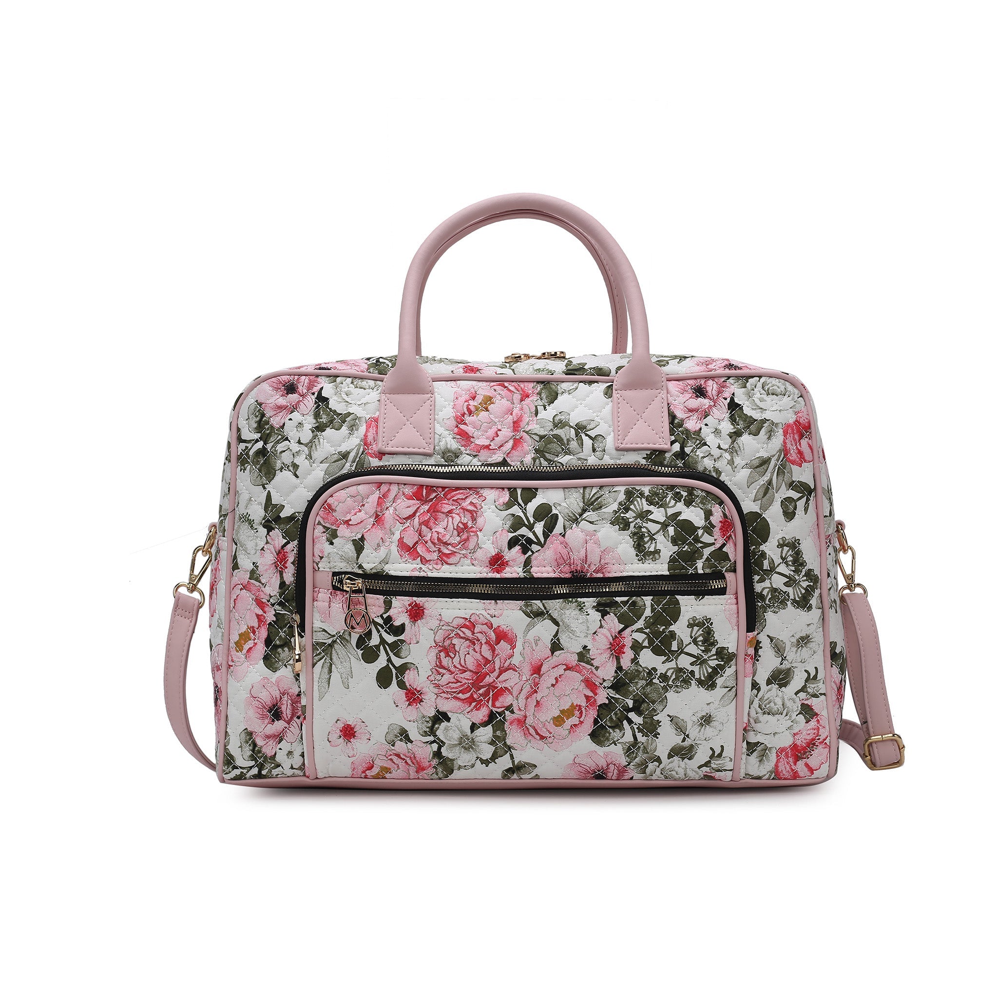  MKF Collection Jayla Weekender Bag - Floral Navy - Bonton