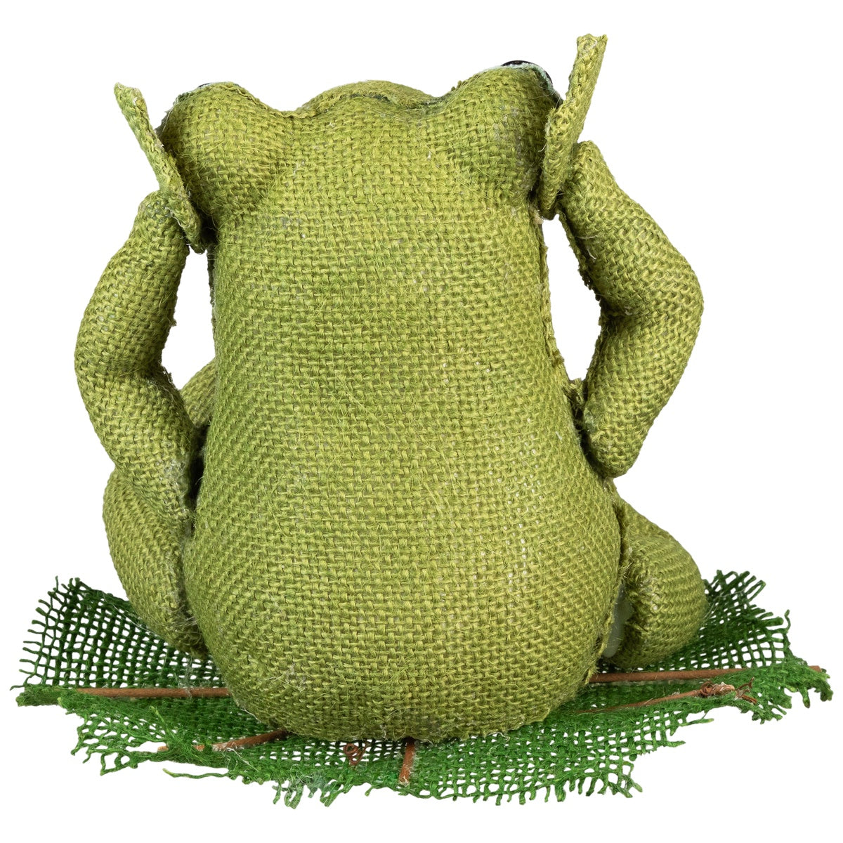  Northlight Sitting and Smiling Frog With Bowtie Spring Decoration - 7.5