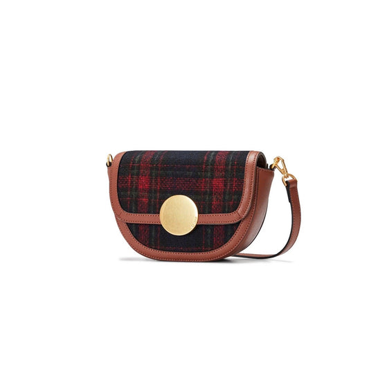 Lottie Check Plaid Crossbody Bag