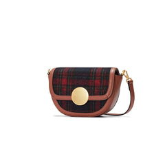 Lottie Check Plaid Crossbody Bag