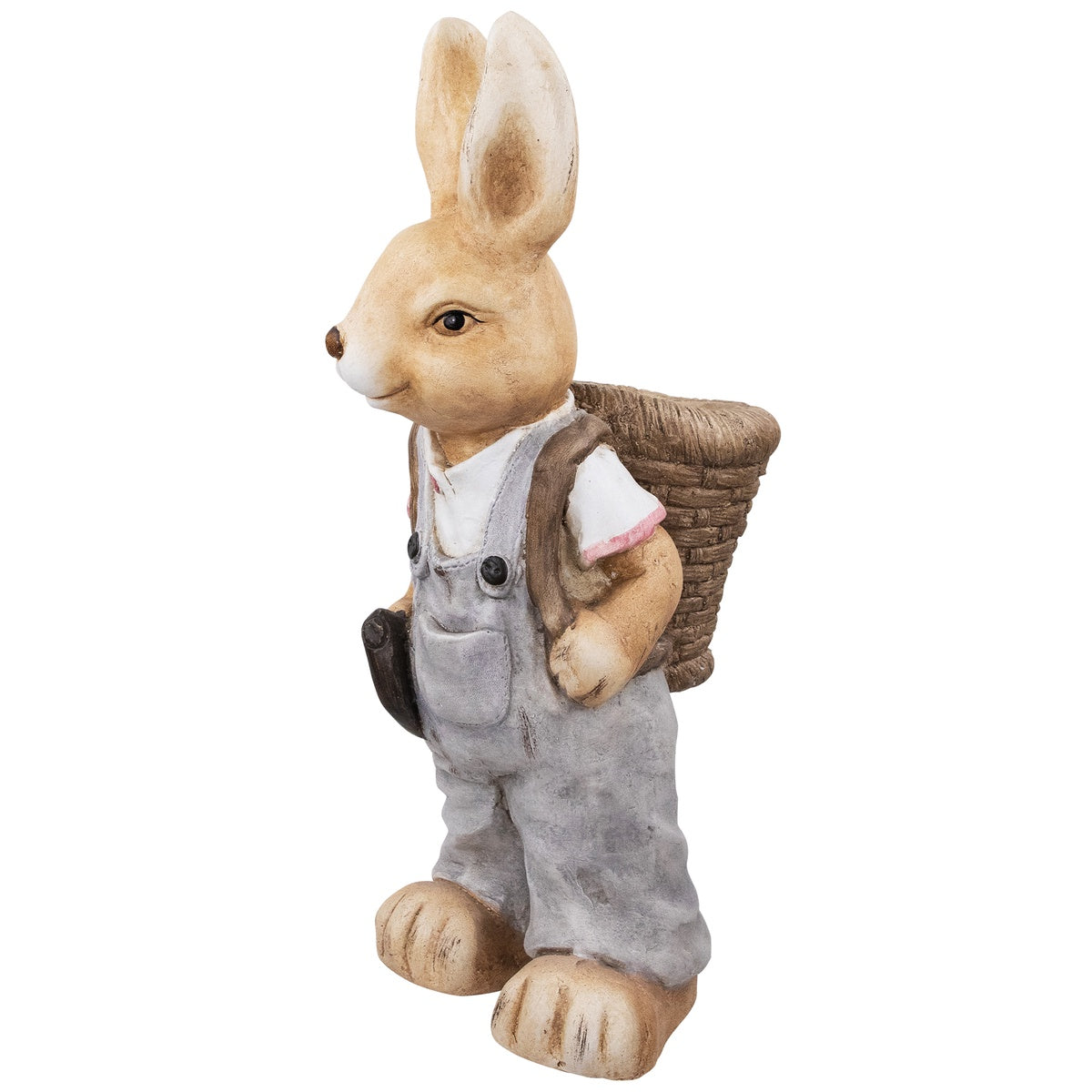  Northlight Boy Rabbit Outdoor Easter Garden Planter - 19.25